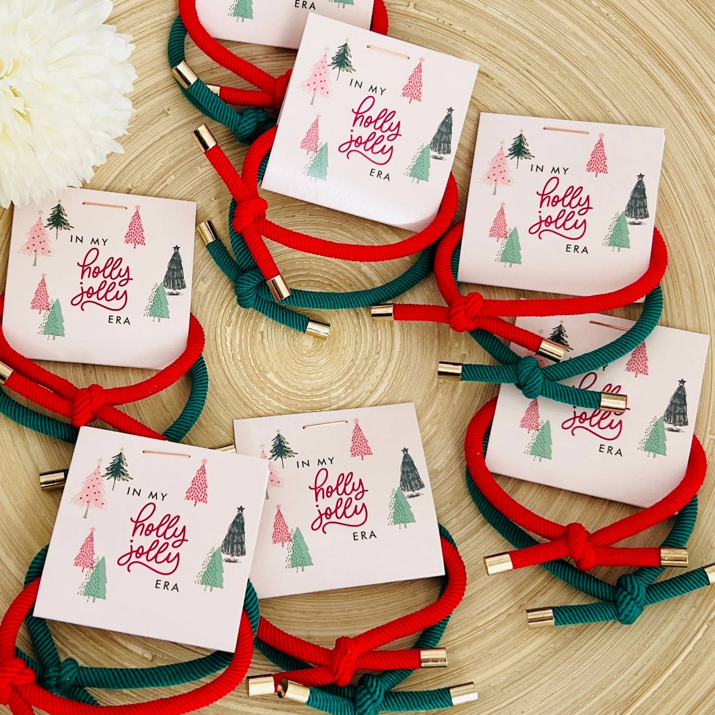 Holly Jolly Era Hair Ties