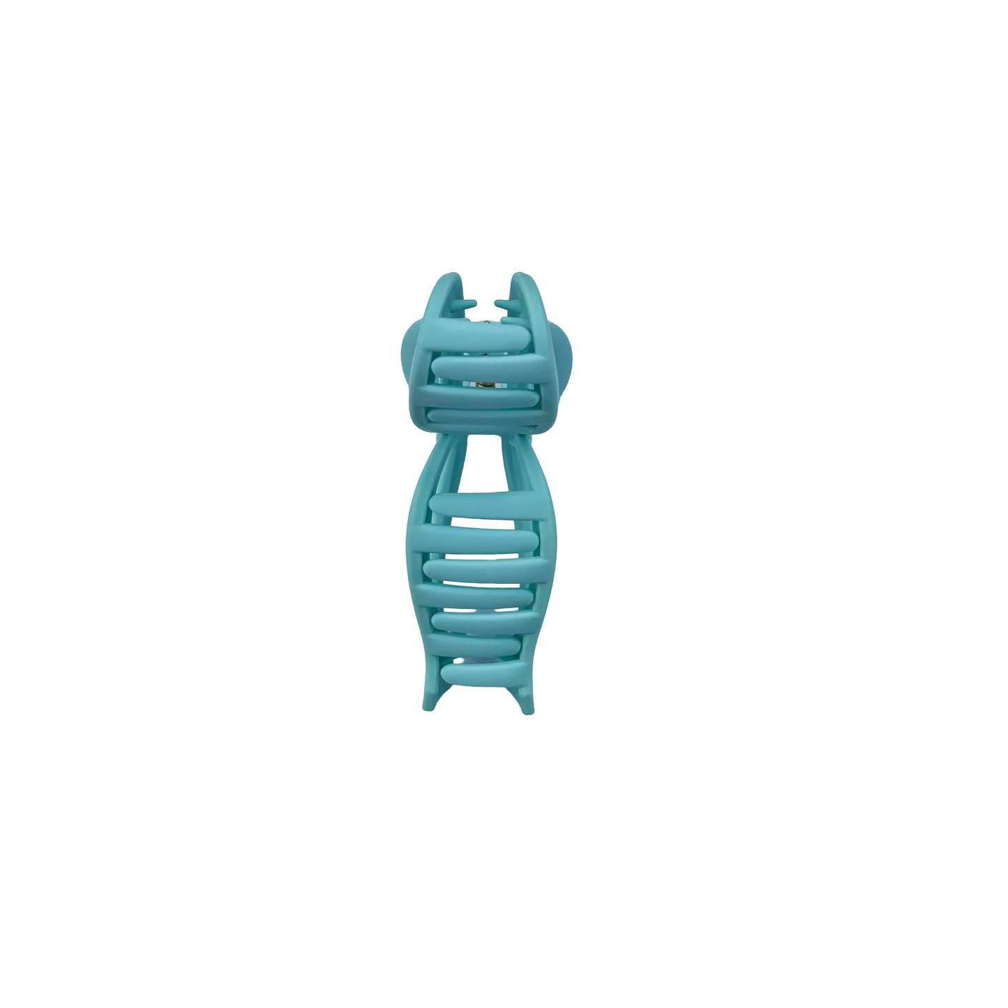 Mint Matte Bow Claw Clip