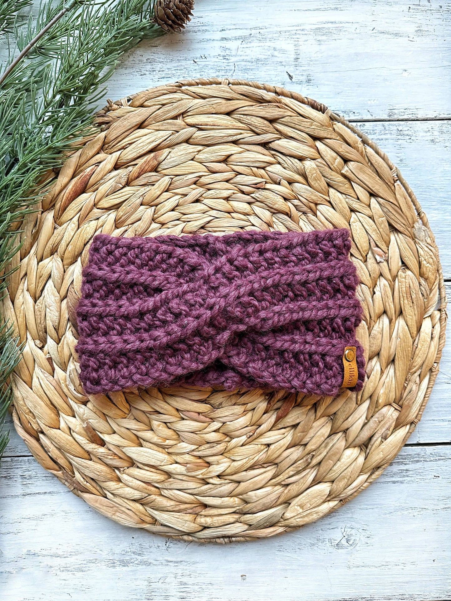 Pamn Headband in Fig