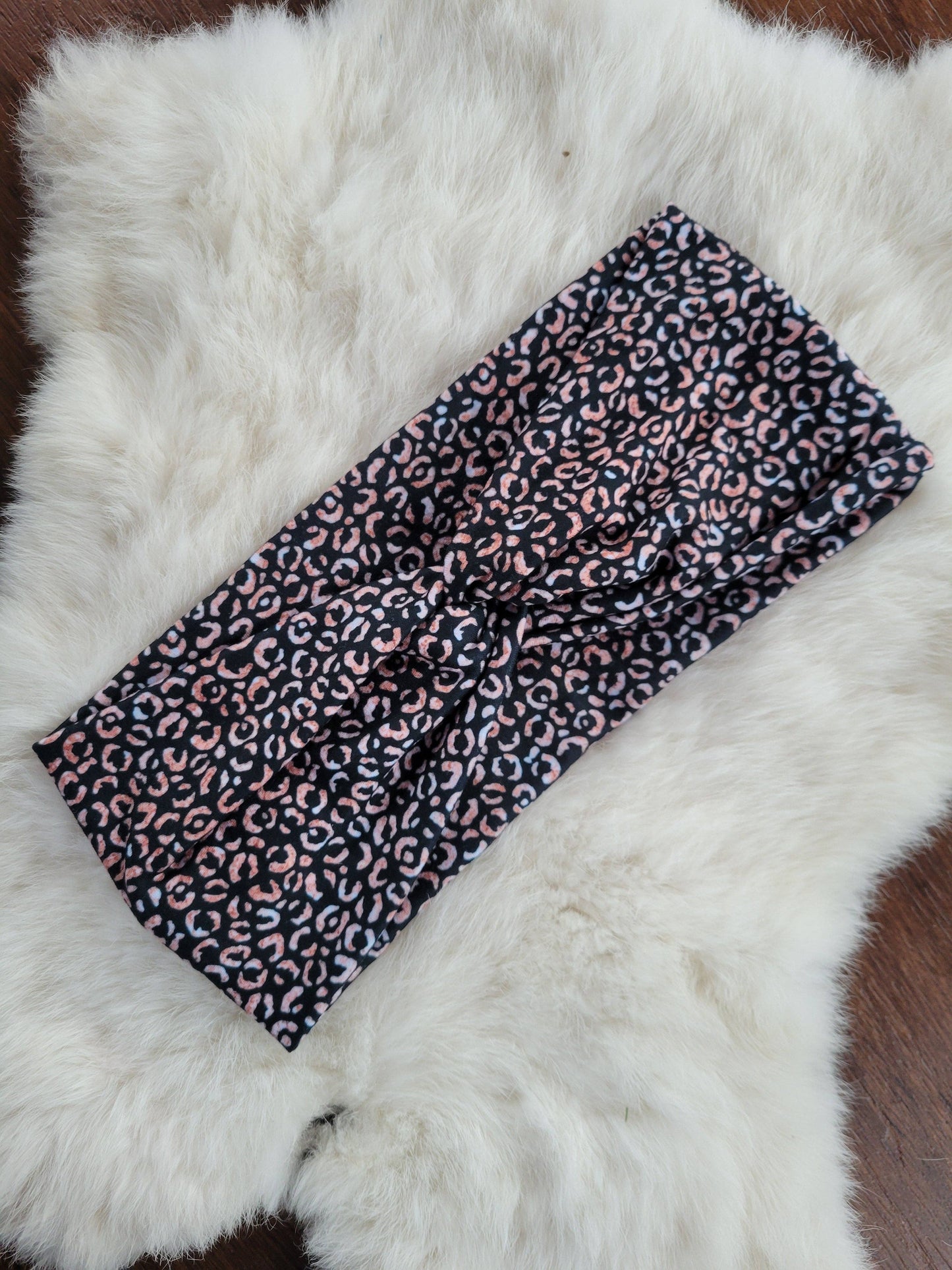 Peach Sparkle Leopard Willow Know