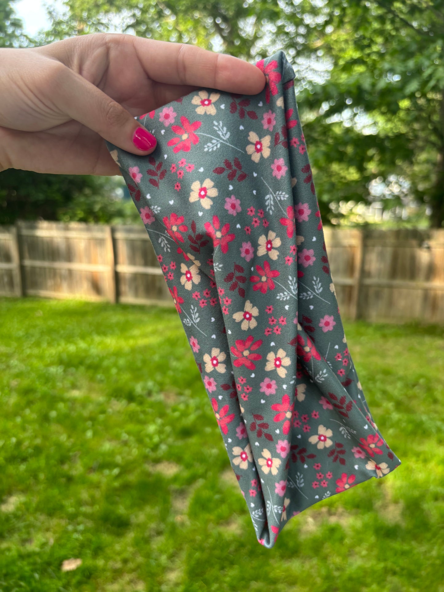 Sunny Blooms Twist Headband