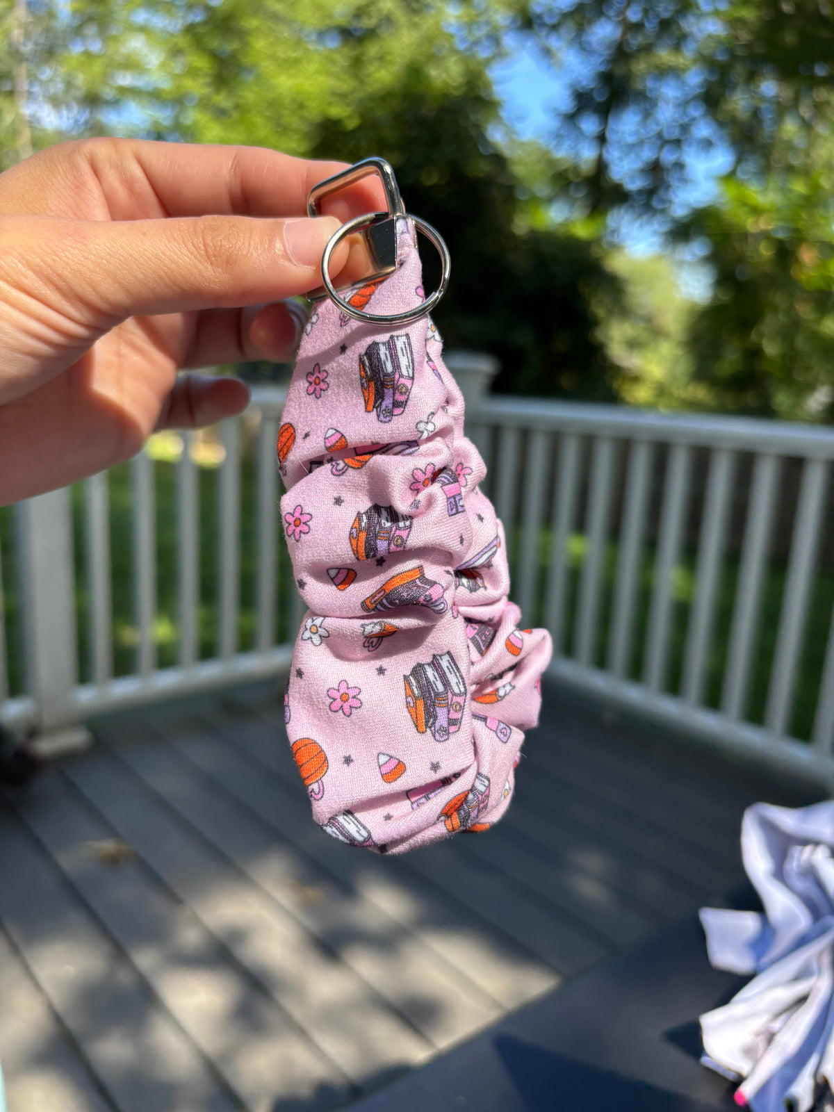 Spiced Story Time Scrunchie Keychain