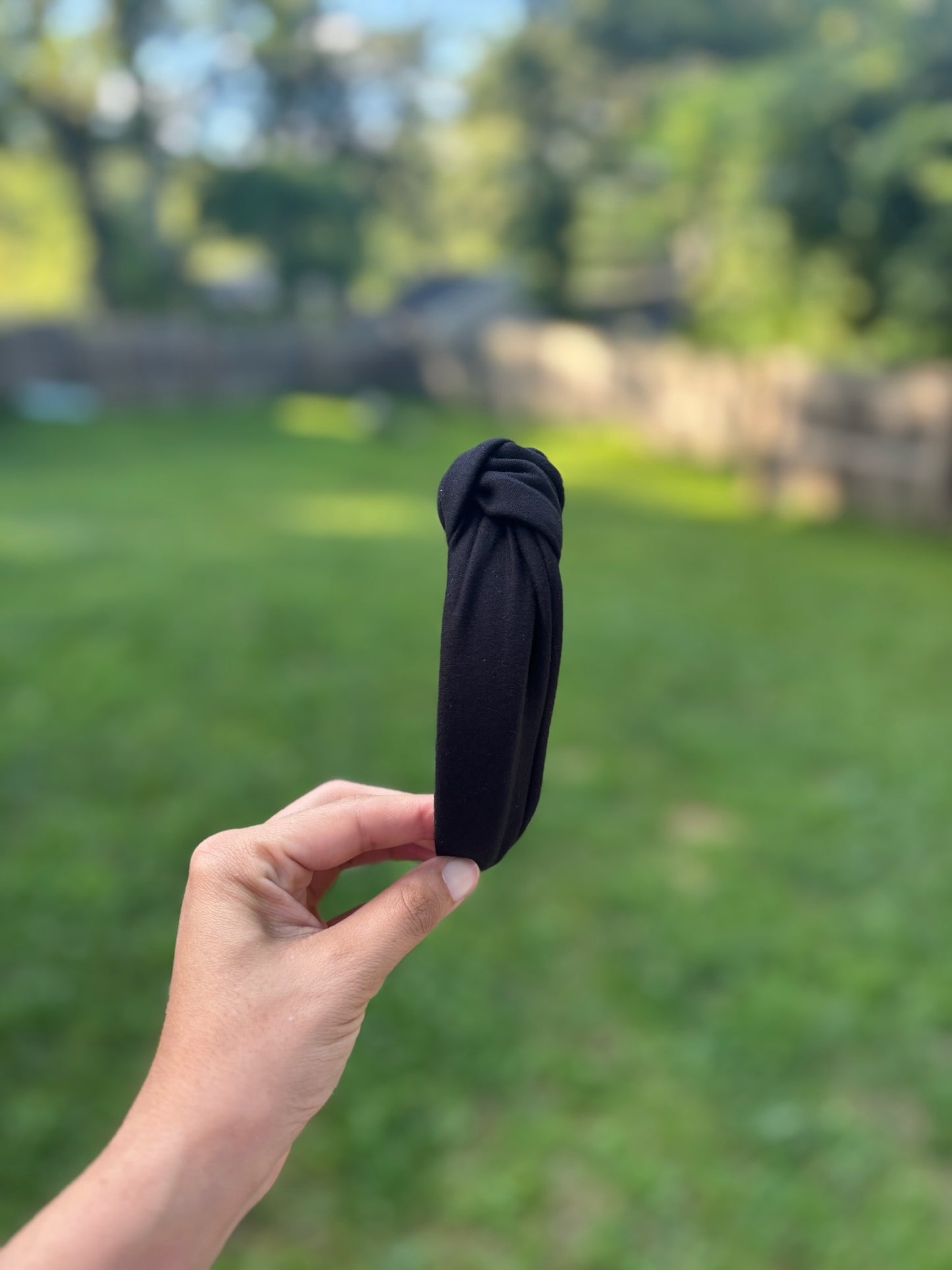 Black Hard Headband