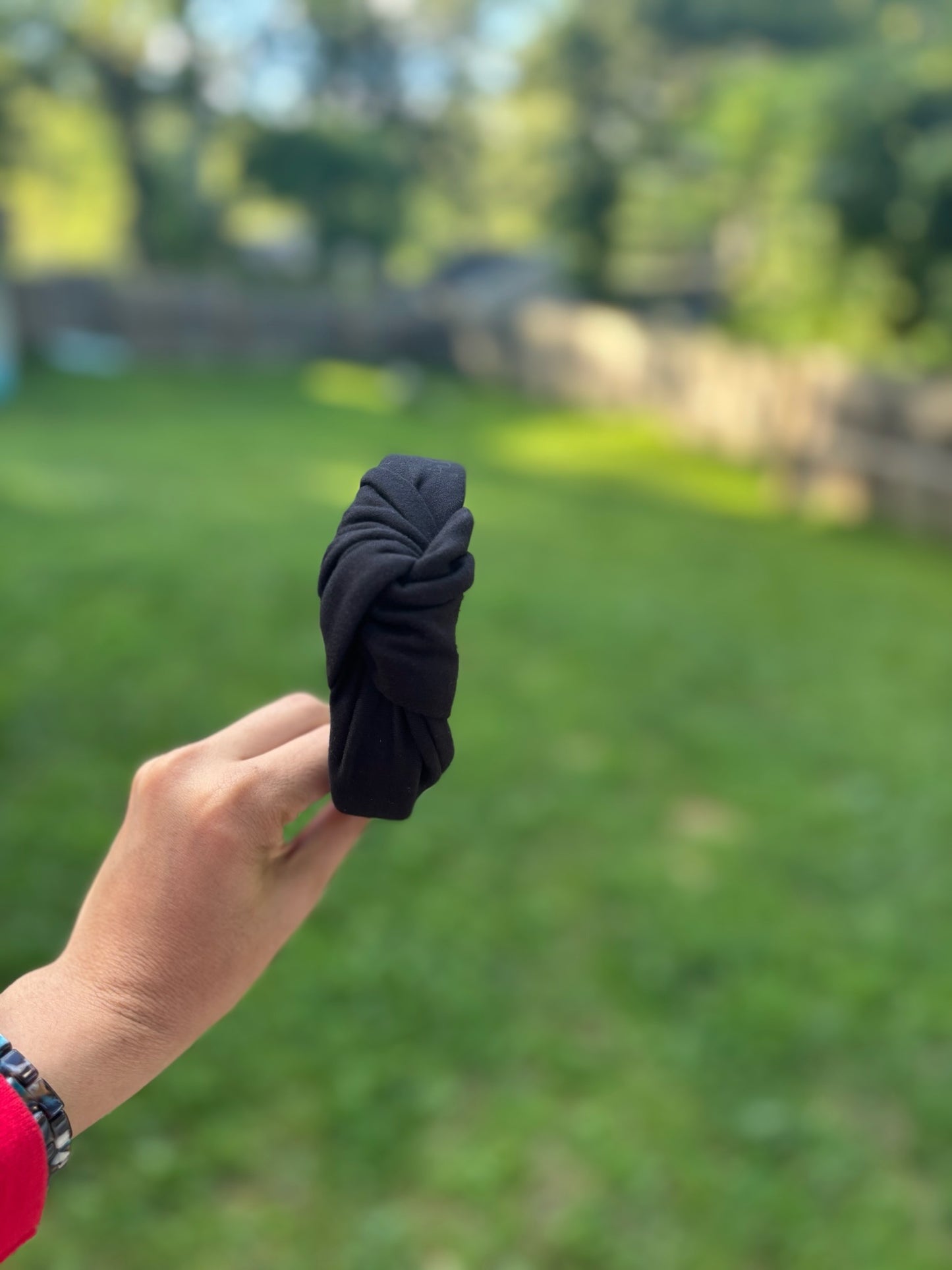 Black Hard Headband