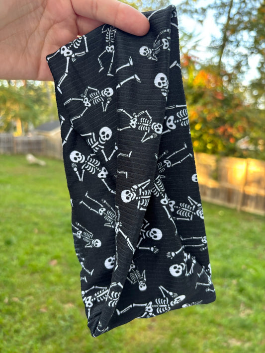Spooky Bones Twist Headband