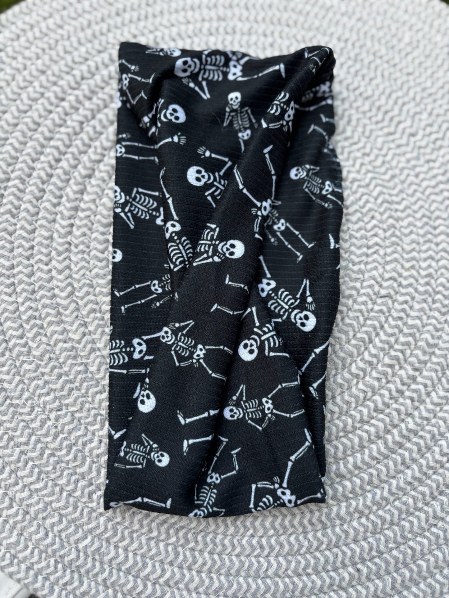 Spooky Bones Twist Headband