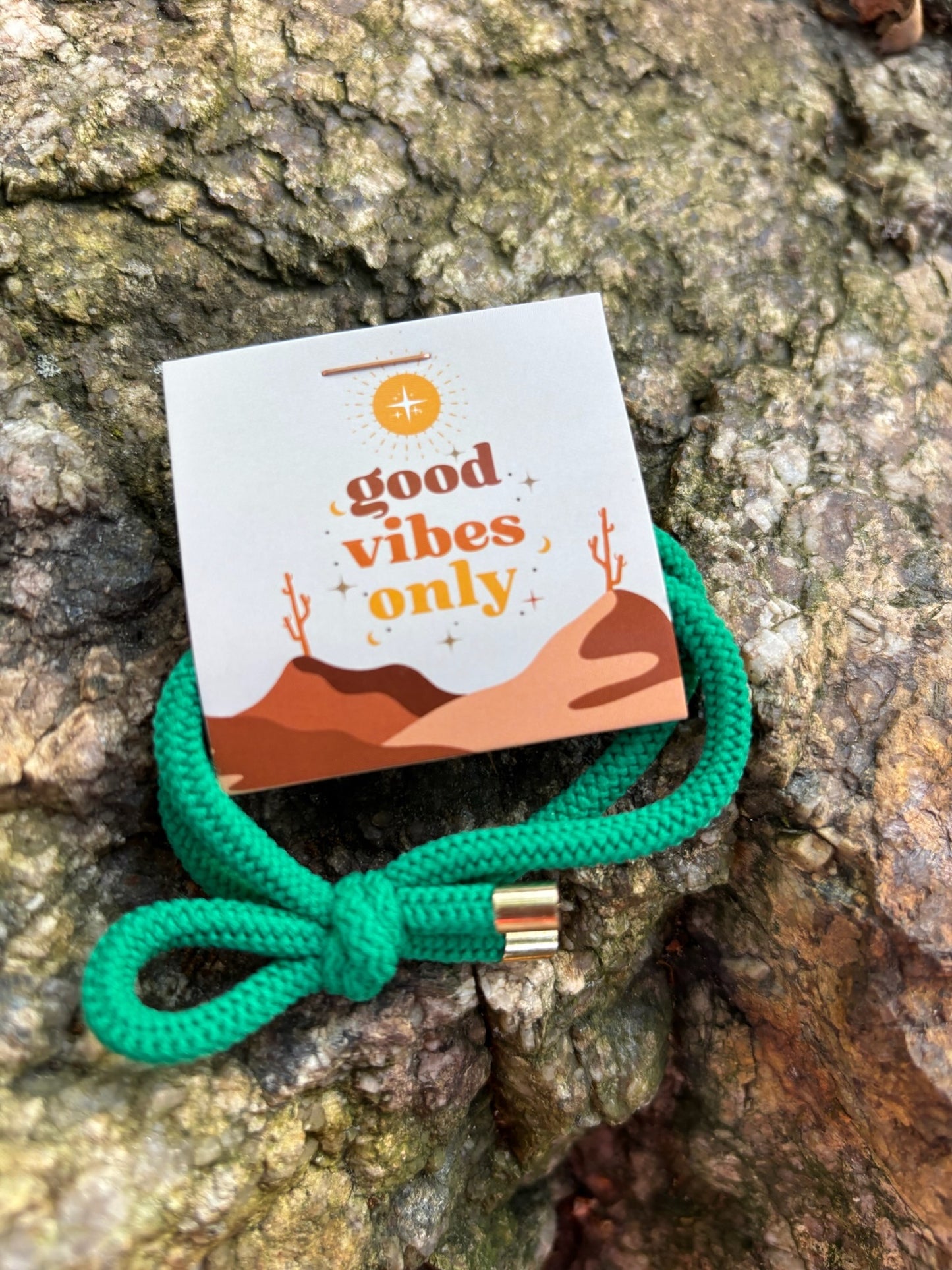 Good Vibes Hair Tie