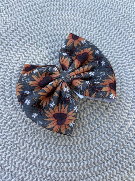 Bow - Fall Sunflowers