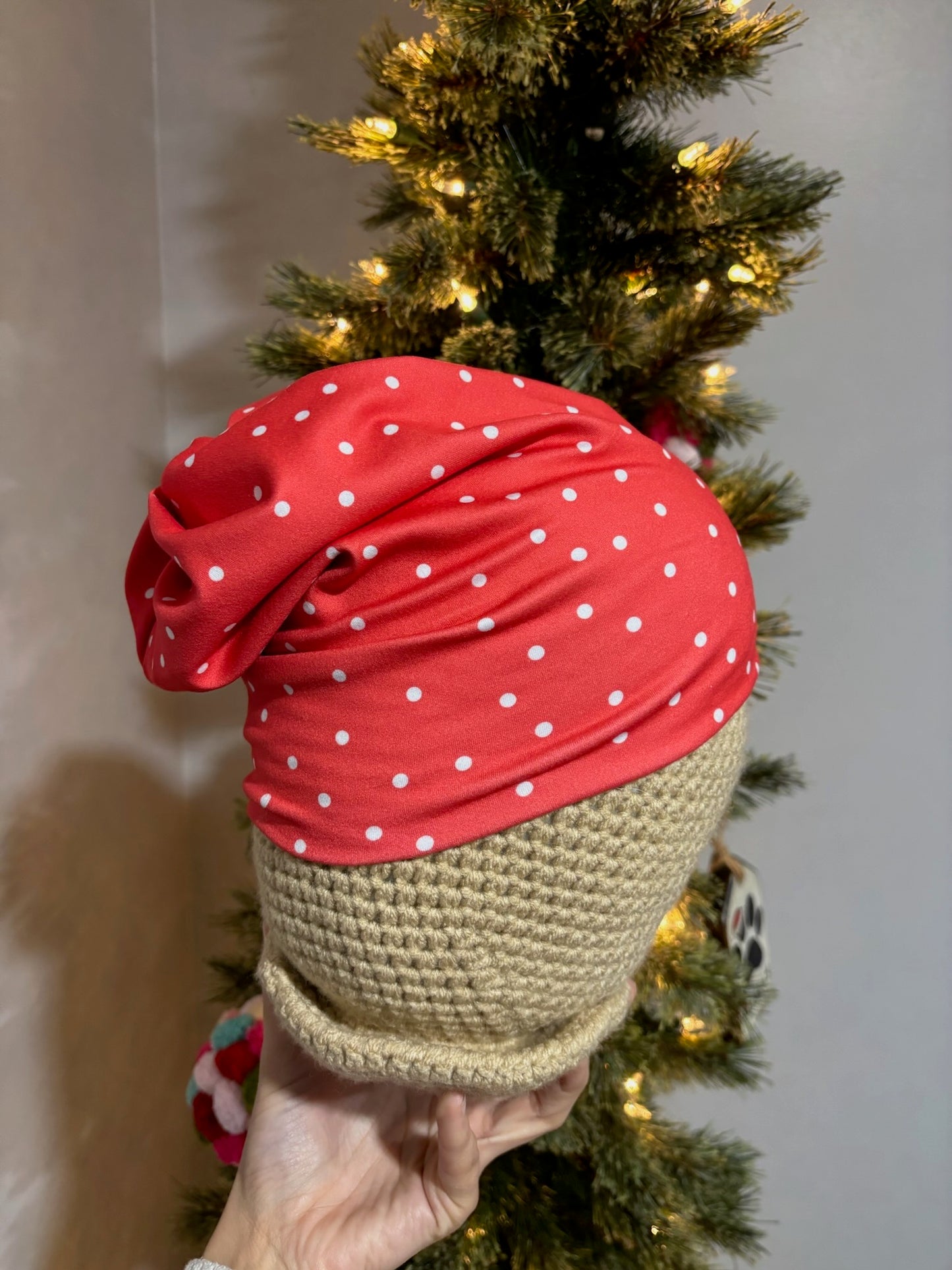 Red Dots Easy Peasy Beanie
