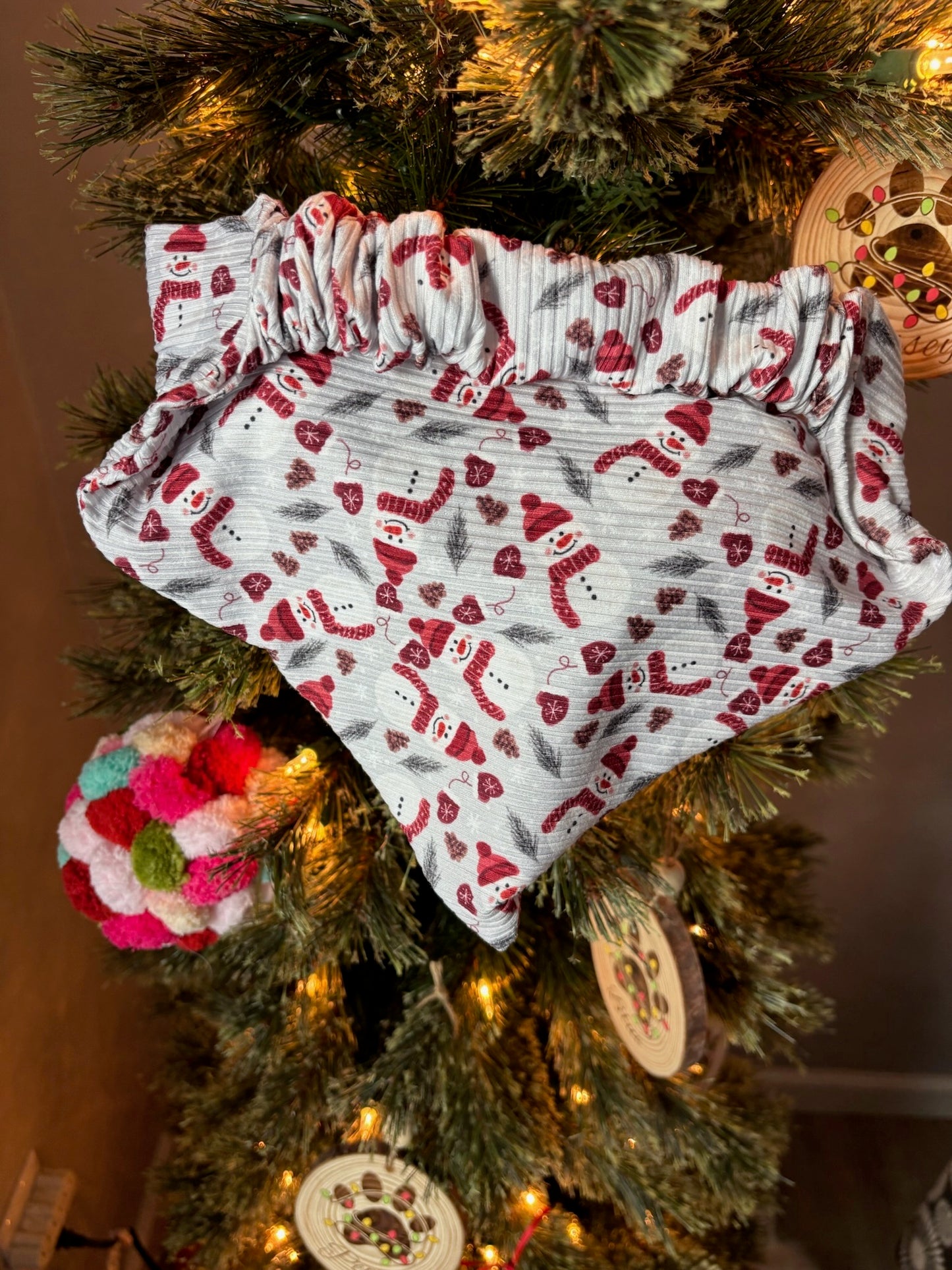 Snow Much Fun Scrunchie Bandana