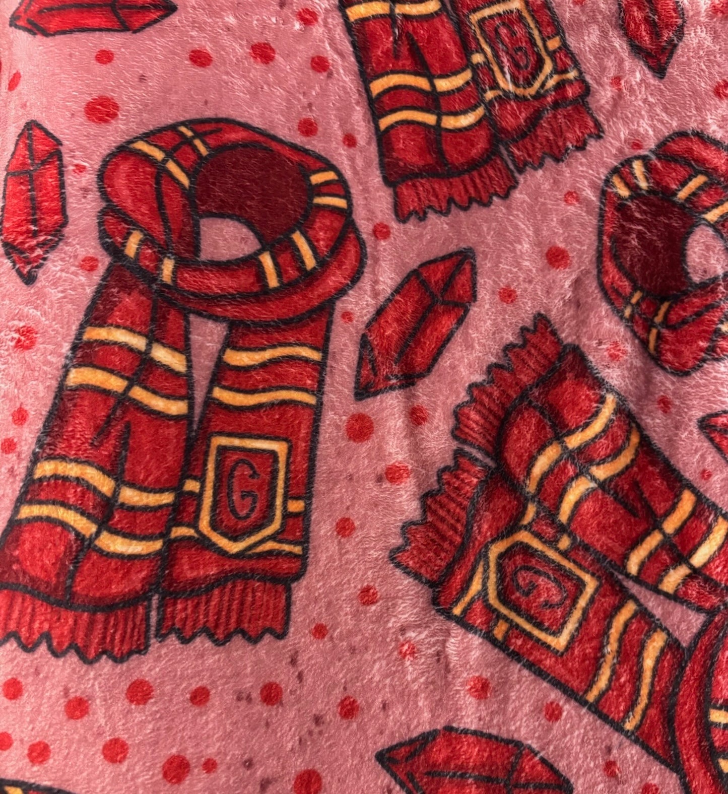Red House Plush Blanket