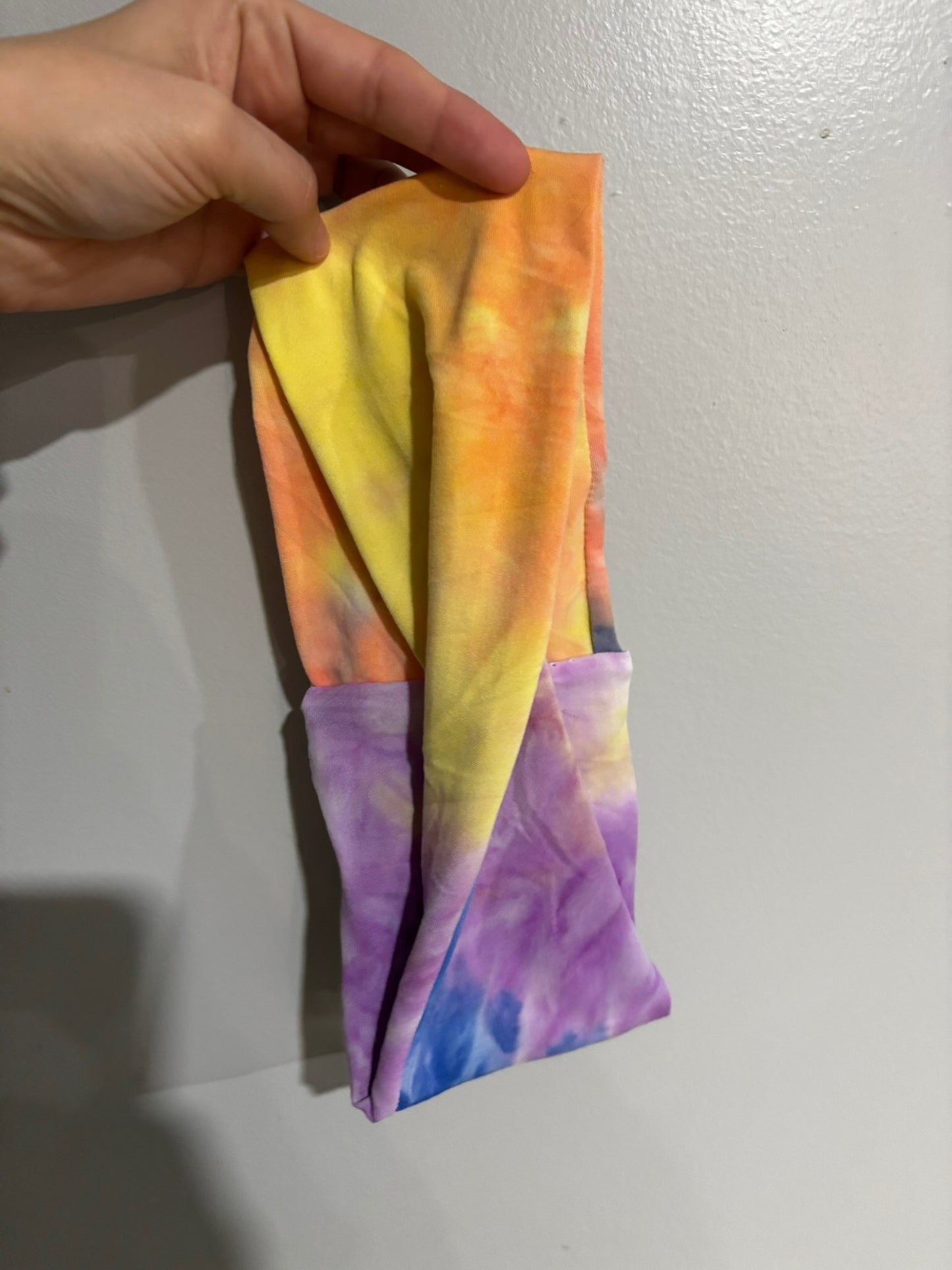 Tie Dye Twist Headband