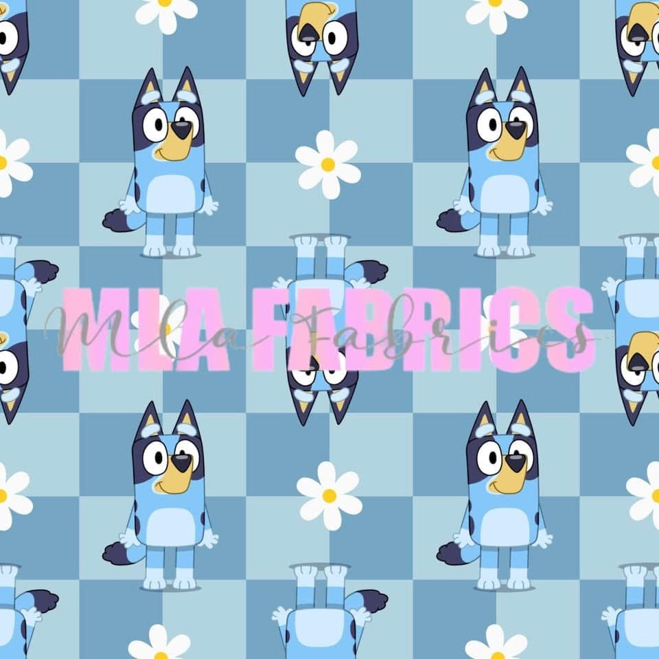 Checkered Bluey Preorder