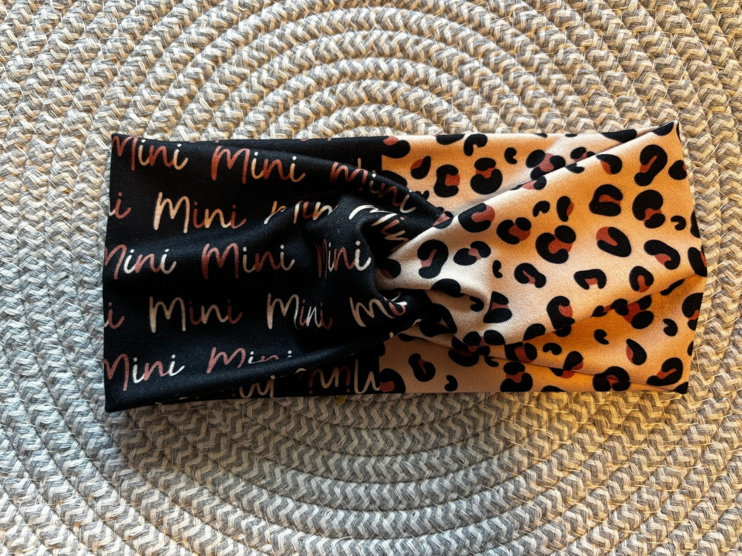 Mama & Mini Cheetah Headband Set