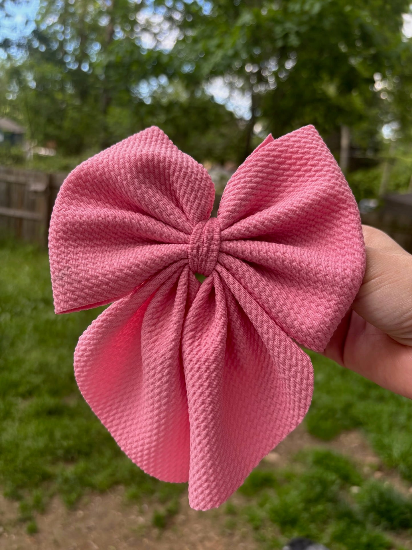 Wicked Pink Sailor Bow