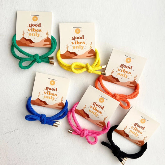 Good Vibes Hair Tie