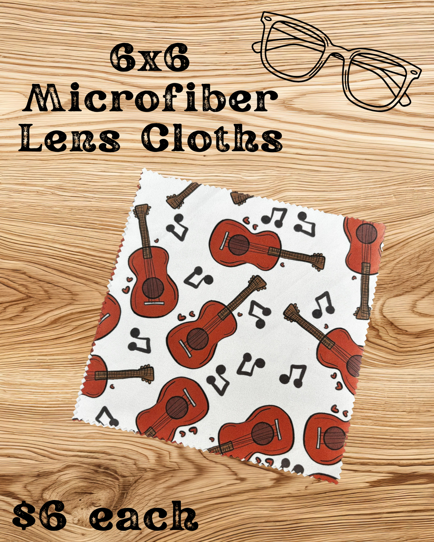 Music Lover Lens Cloth