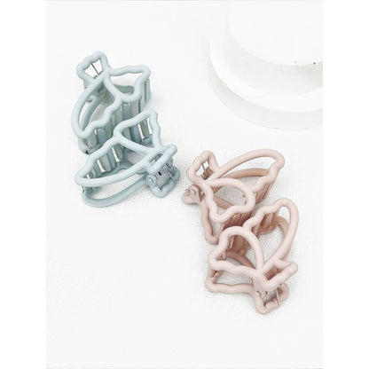 Butterfly Matte Pastel Daisy Hair Clips