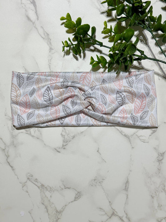 Boho Leaf Willow Knot