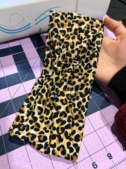 Cheetah Chase Wide Twist Headband