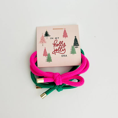 Holly Jolly Era Hair Ties