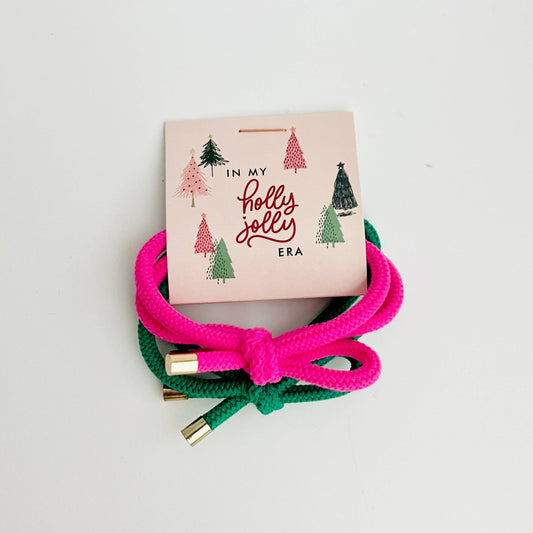Holly Jolly Era Hair Ties
