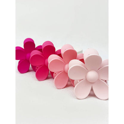Pink Shades of Daisy Hair Clips