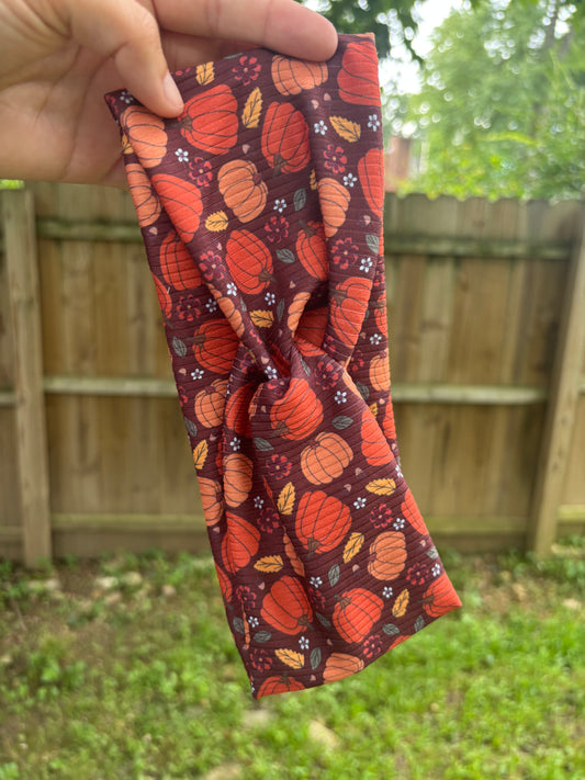 Fall Feels Ribbed Willow Knot