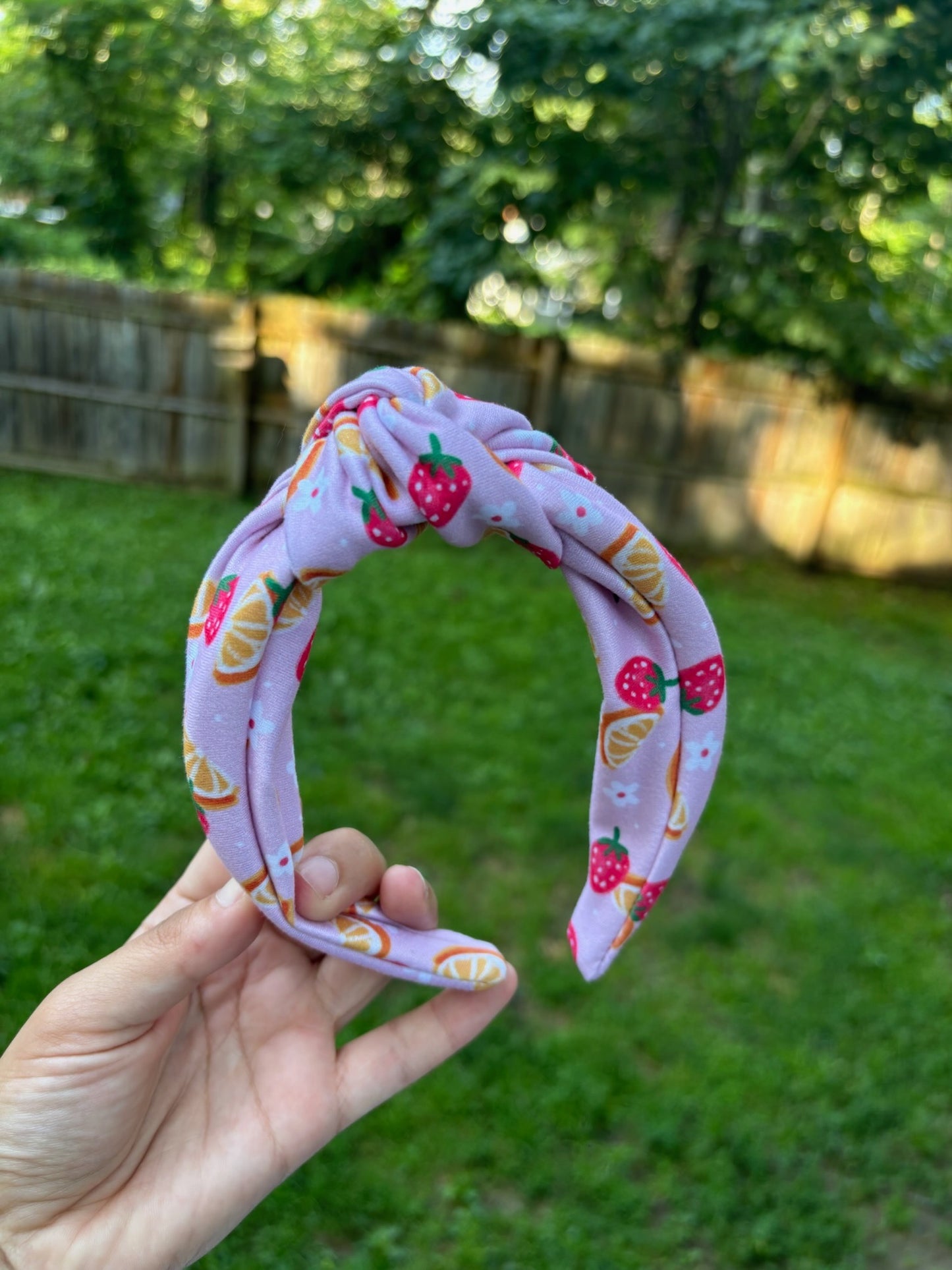 Stawberry Fields Hard Headband