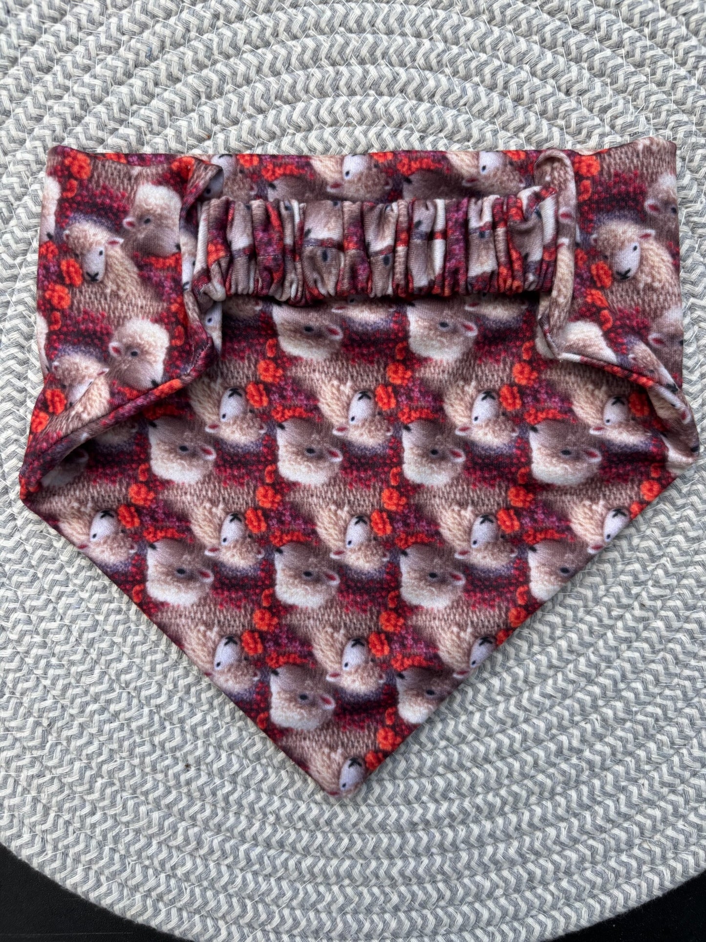 Sheep Scrunchie Bandana