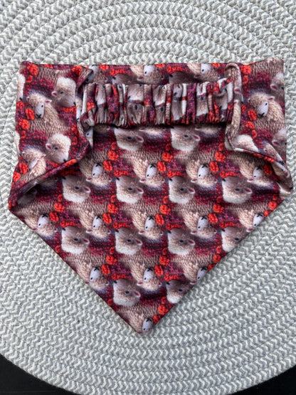 Sheep Scrunchie Bandana