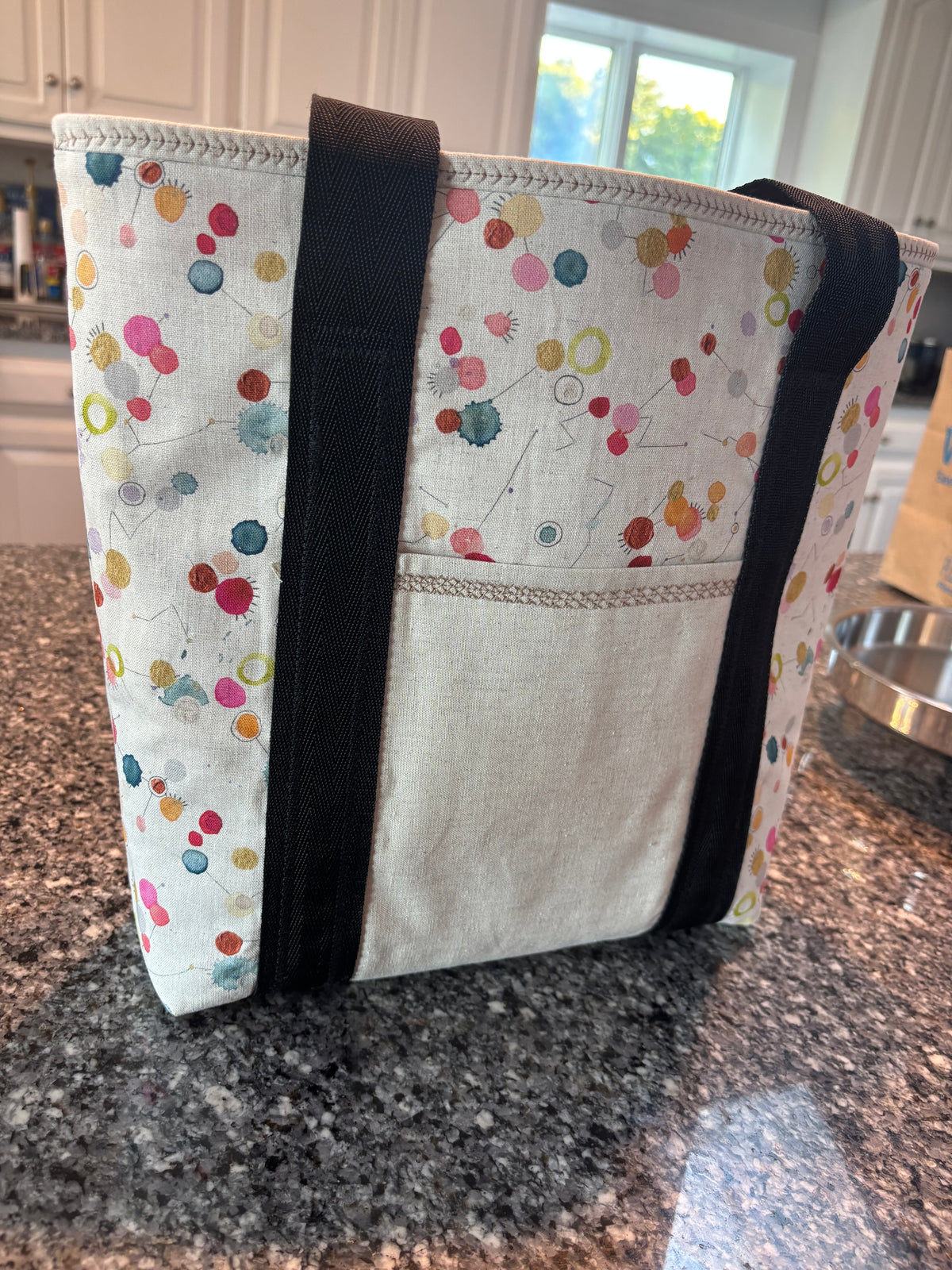 Painted Confetti Tote Bag