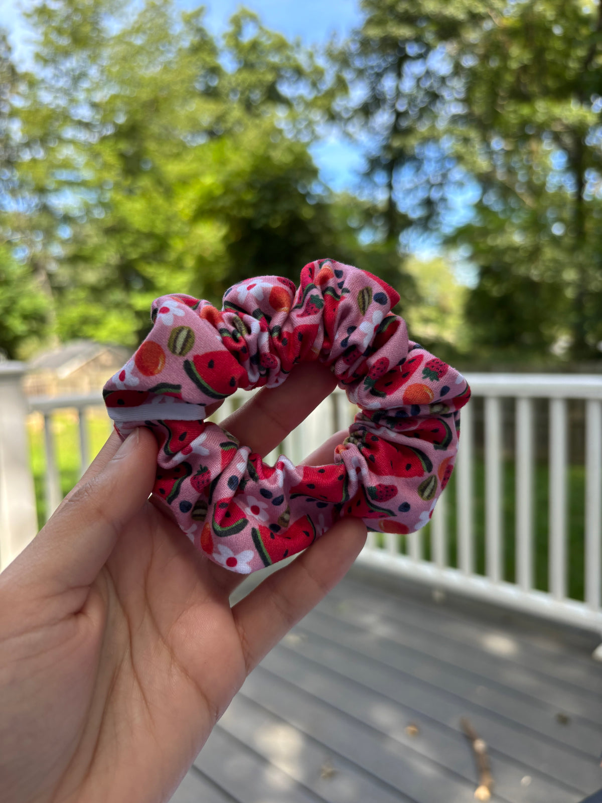Summer Slice Scrunchie