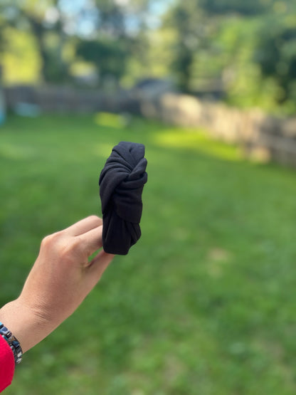 Black Hard Headband