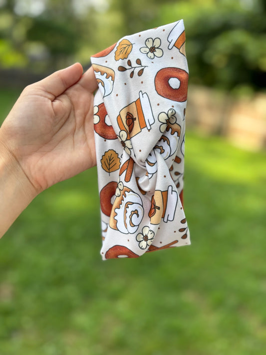 Pumpkin Spice Willow Knot