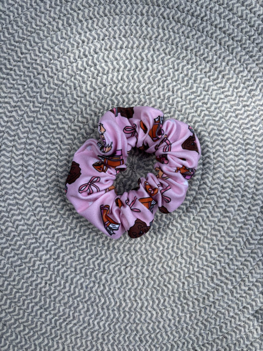Dogs & Books Scrunchie