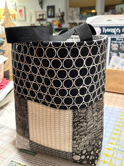 In Black & White Tote Bag