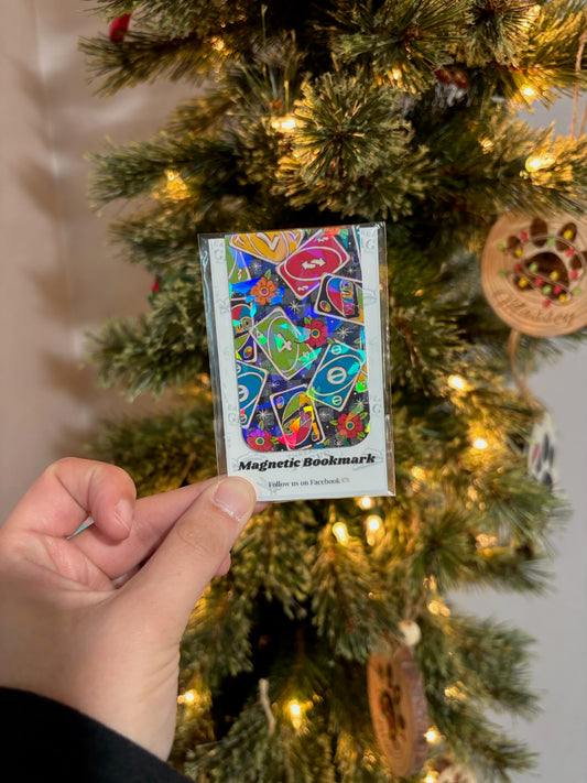 Draw 4 Magnetic Bookmark