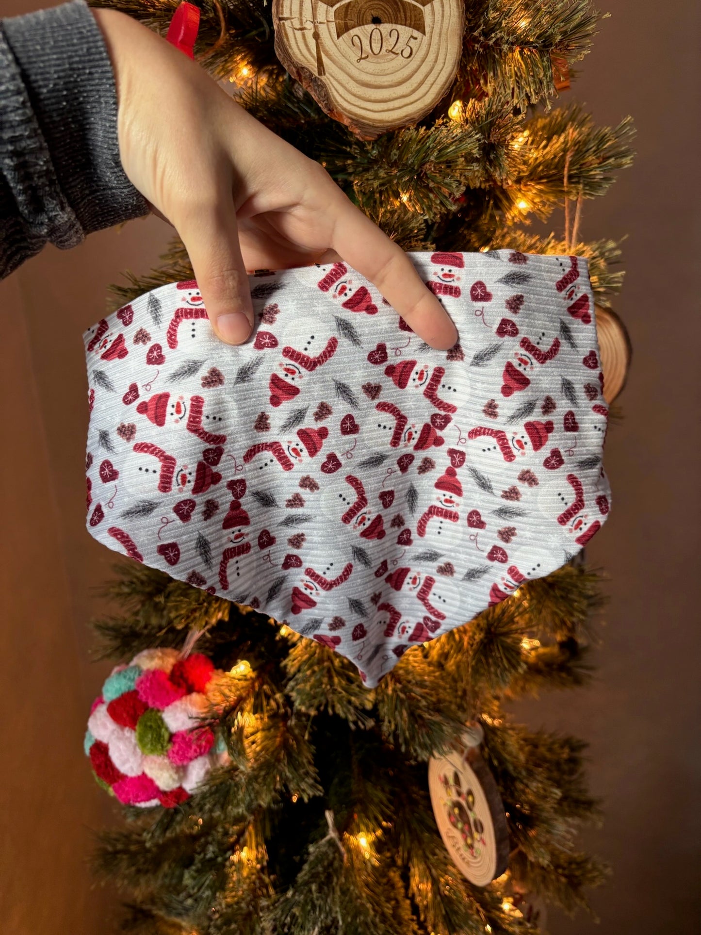 Snow Much Fun Scrunchie Bandana