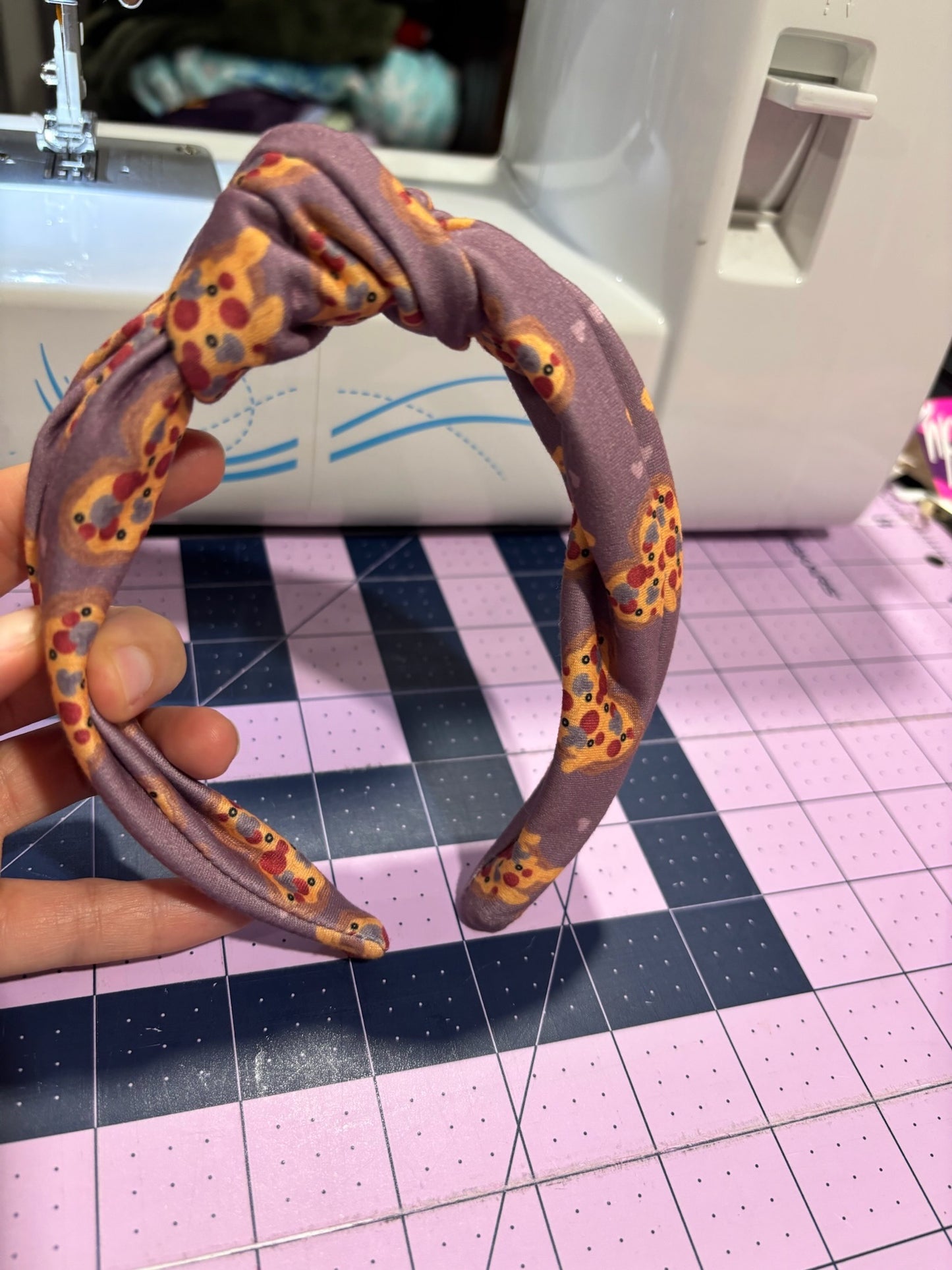 Pizza my Heart Hard Headband