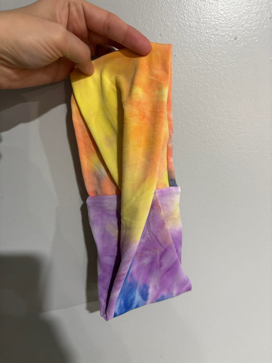 Tie Dye Twist Headband