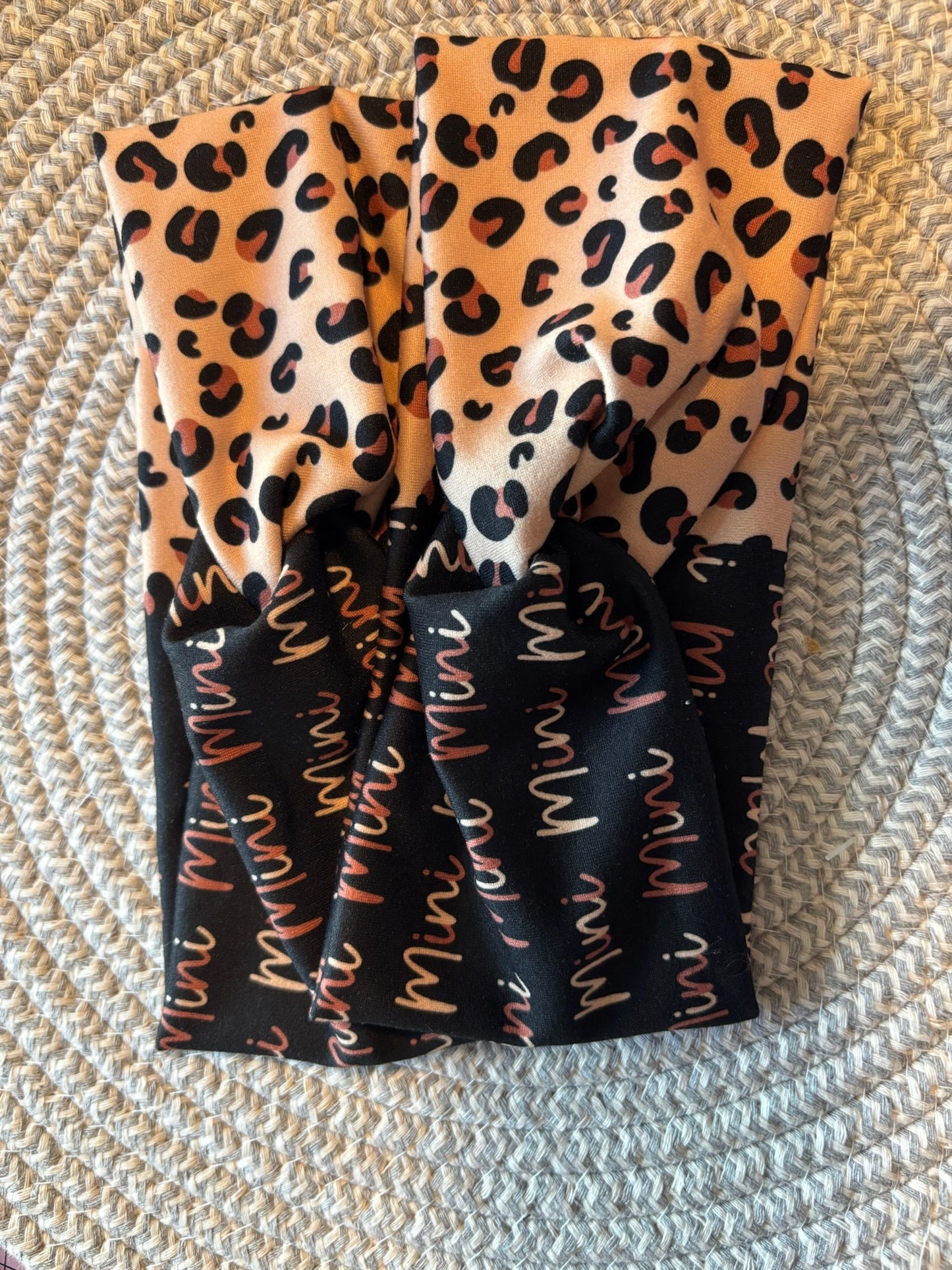 Mama & Mini Cheetah Headband Set