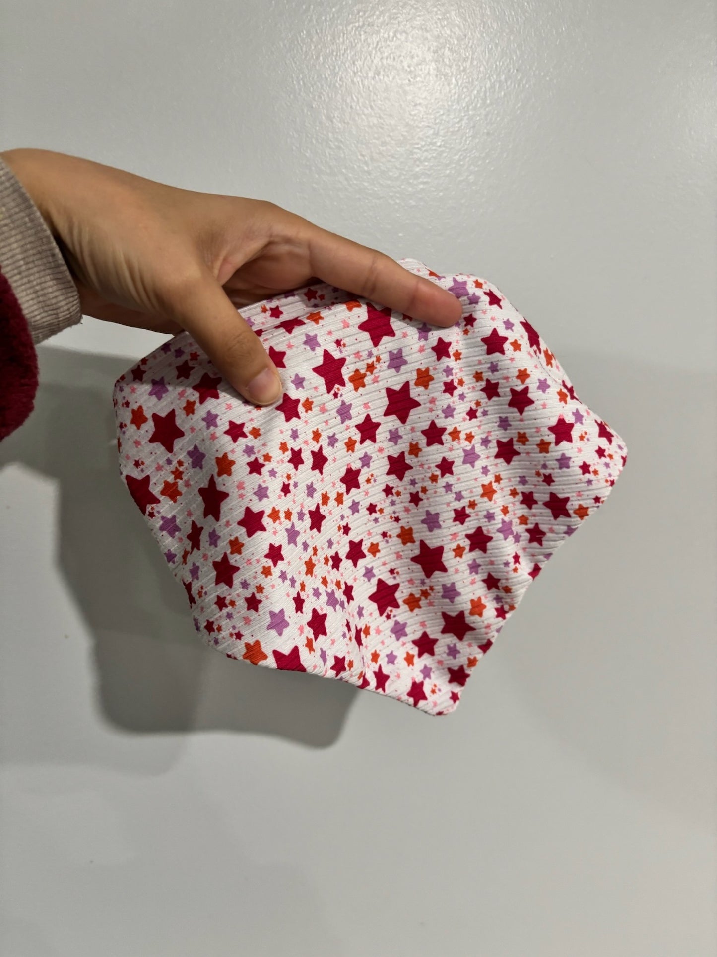 Pink Sky Full of Stars Scrunchie Bandana