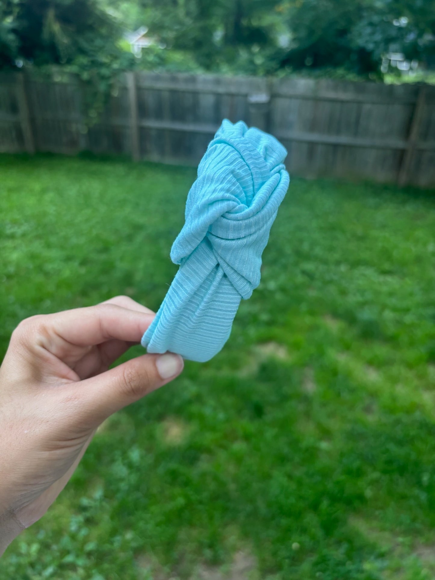 Aqua Hard Headband