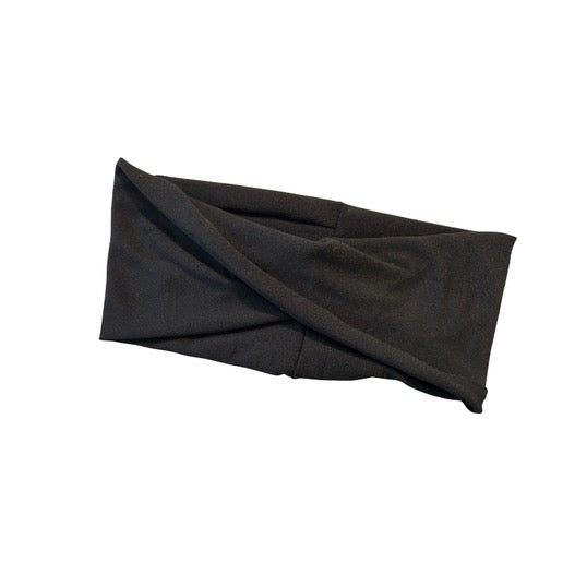 Solid Black Wide Twist