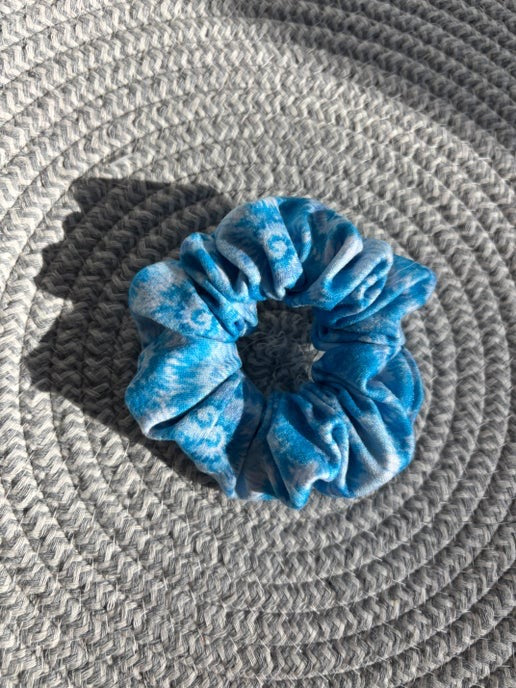 Blueberry Twirl Scrunchie