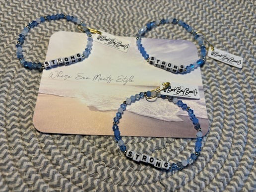 Personalized Word Bracelet Affirmation Bracelet 