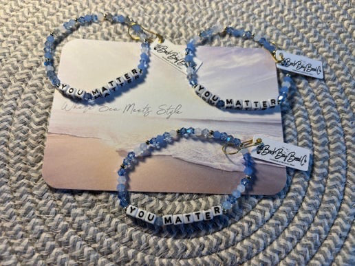 Personalized Word Bracelet Affirmation Bracelet 