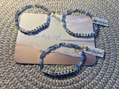 Personalized Word Bracelet Affirmation Bracelet 