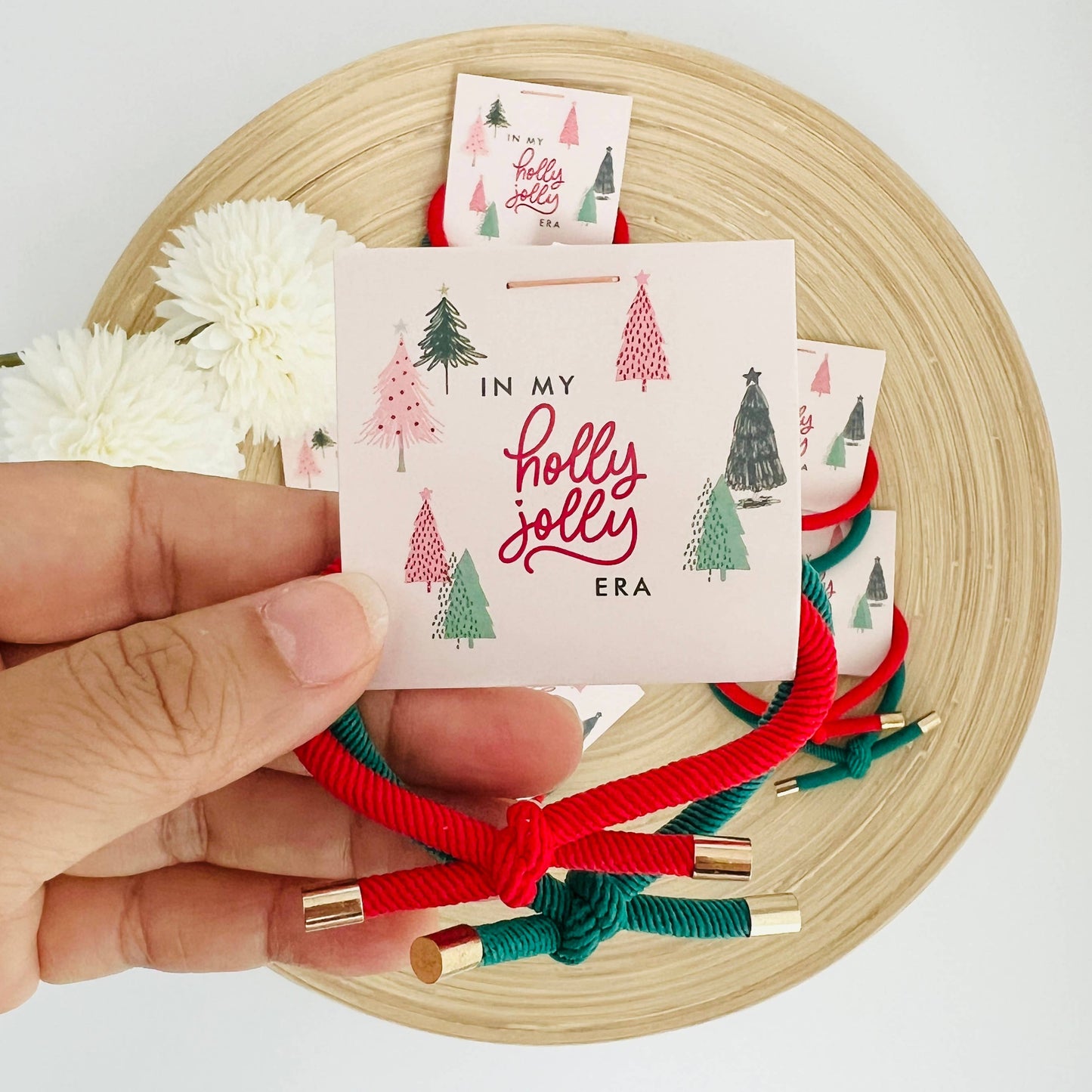 Holly Jolly Era Hair Ties